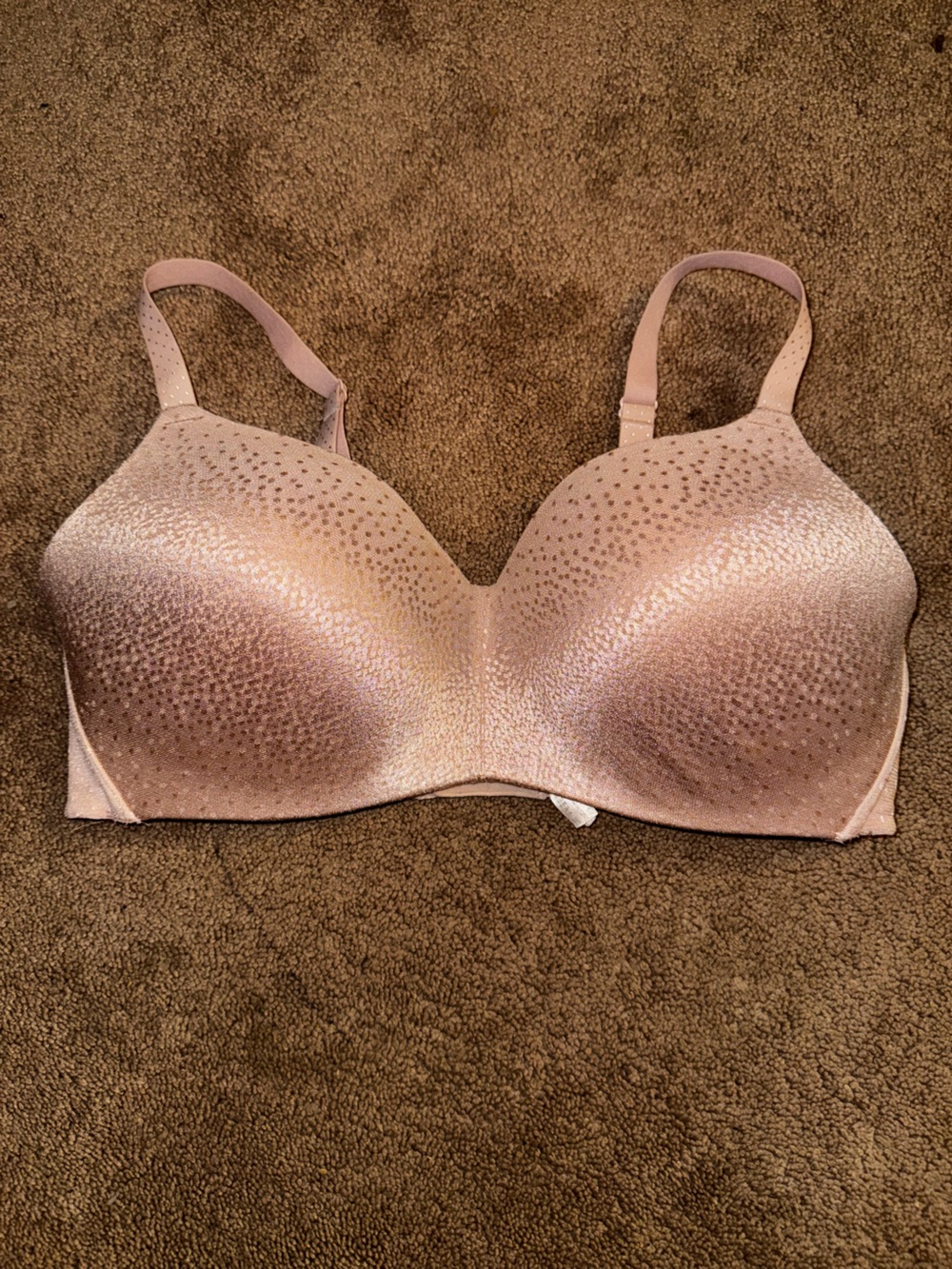 Wacoal Shimmery Light Pink Molded Cup Bra